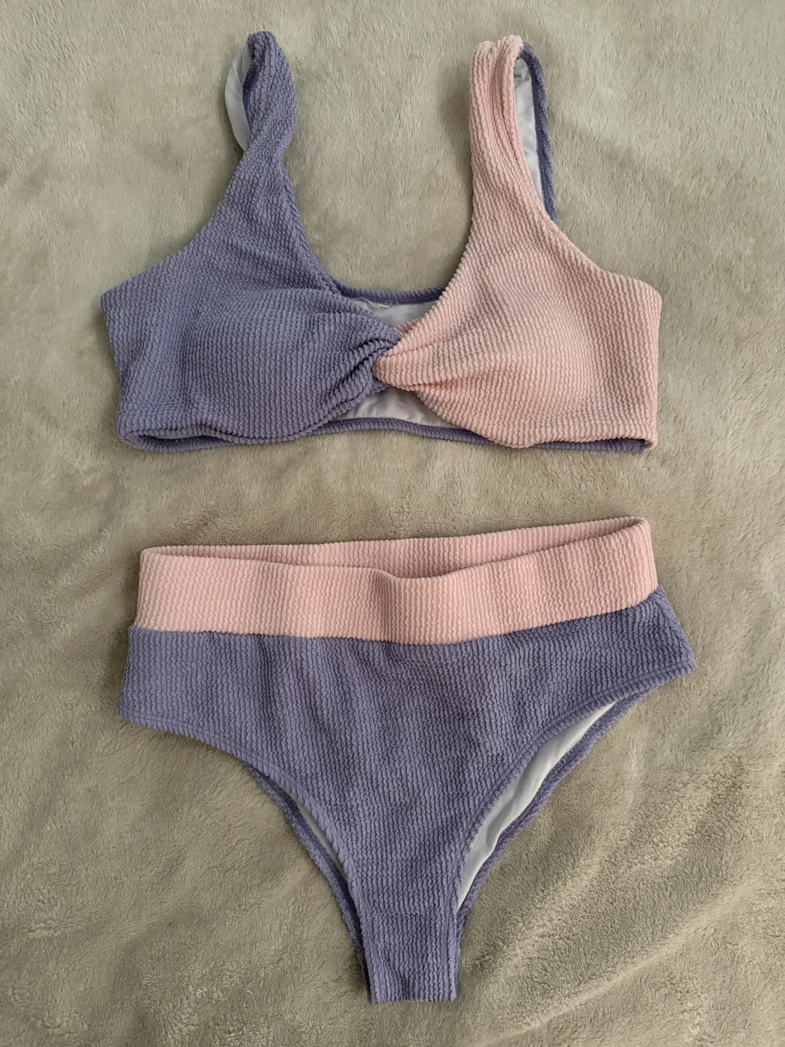 Featured image for Bikini CUPSHE rose et mauve