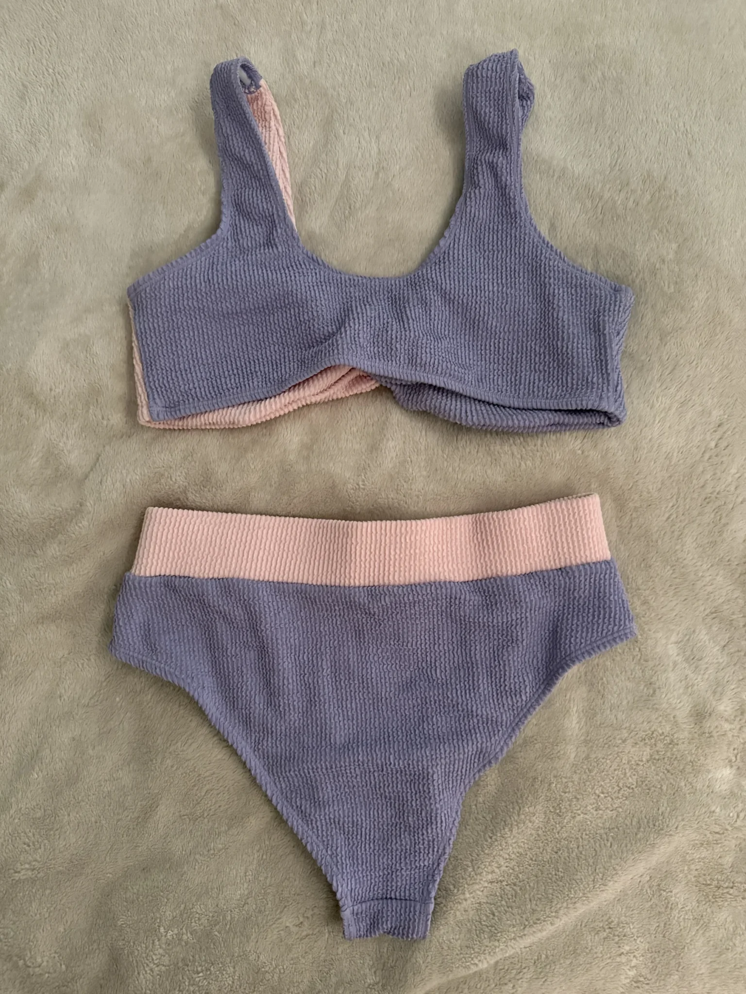 Image for Bikini CUPSHE rose et mauve