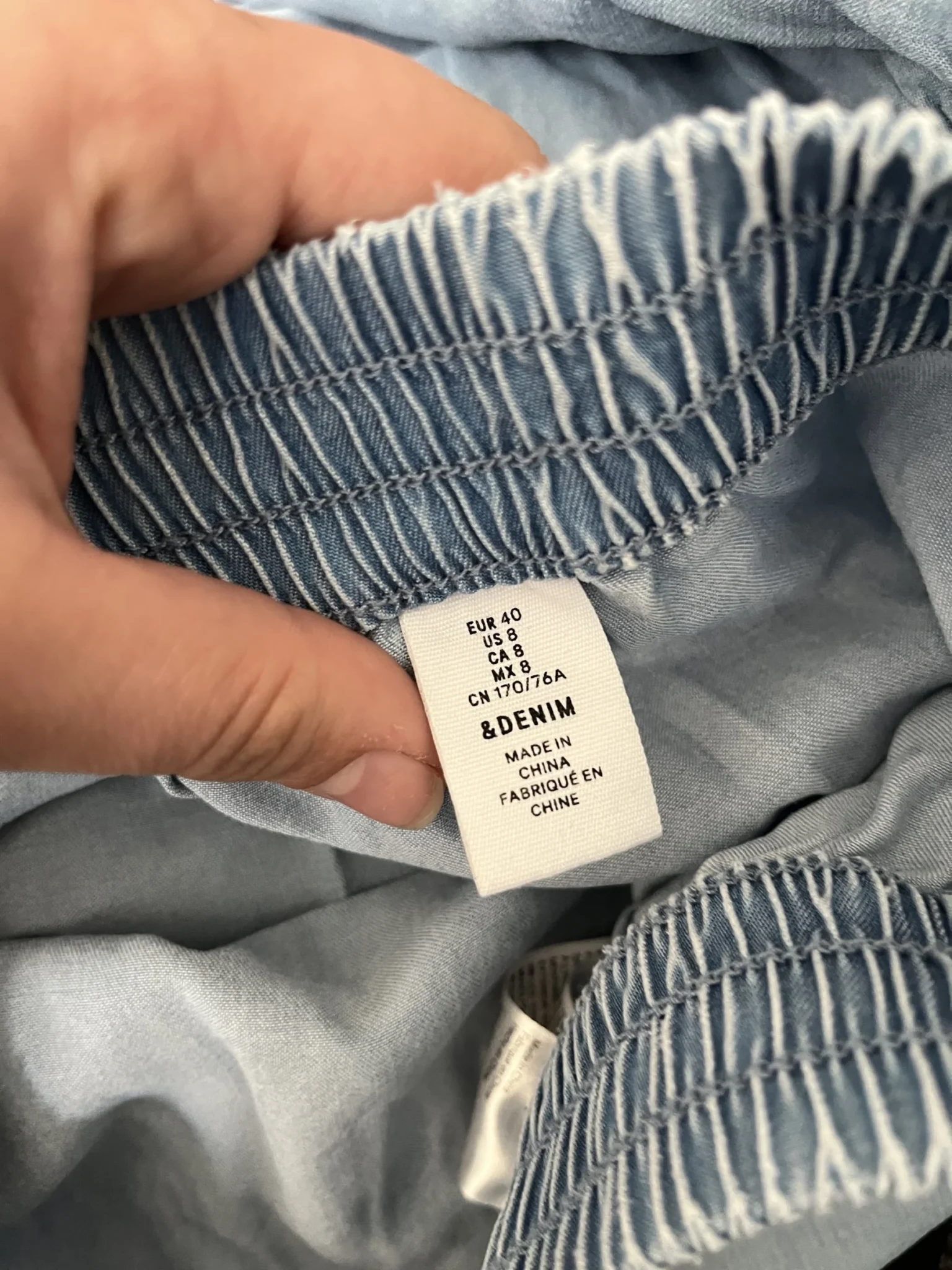 Image for Jupe longue en jean h&M taille 40