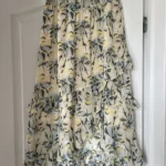Thumbnail for All in Favor ruffled skirt size S floral motifs
