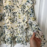 Thumbnail for All in Favor ruffled skirt size S floral motifs