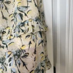 Thumbnail for All in Favor ruffled skirt size S floral motifs