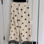 Featured thumbnail for Pantalon brodé jambes larges