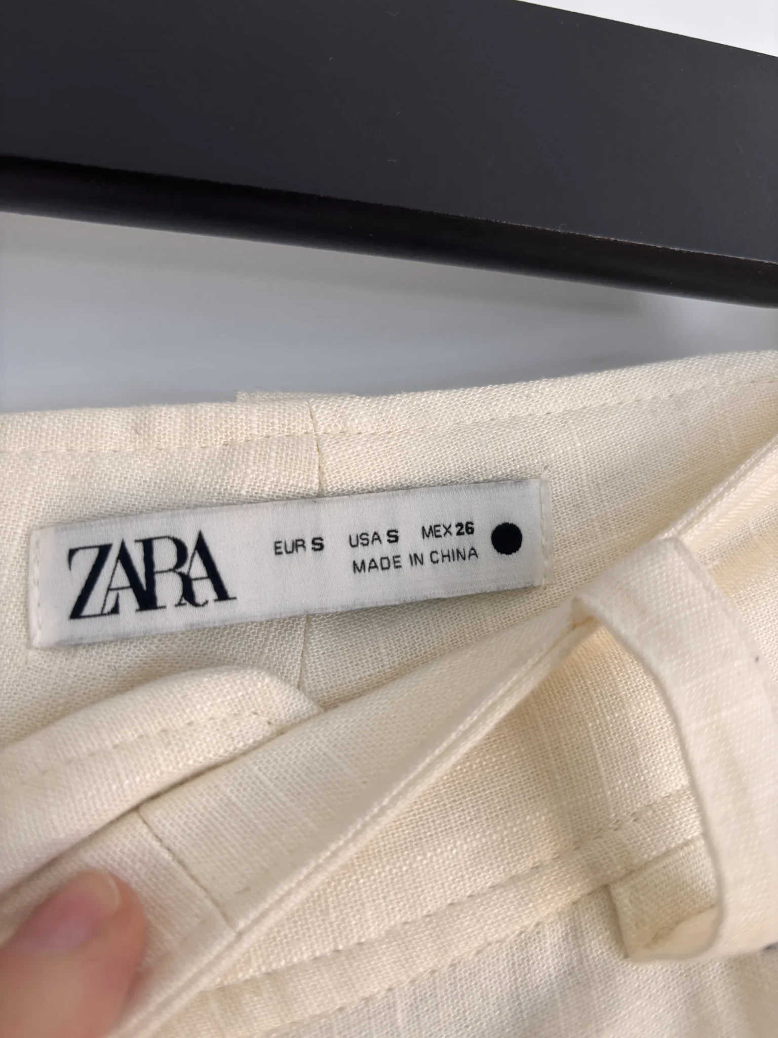 Image for Pantalon brodé jambes larges
