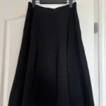Thumbnail for MaxAzria BCBG knitted skirt in size M black