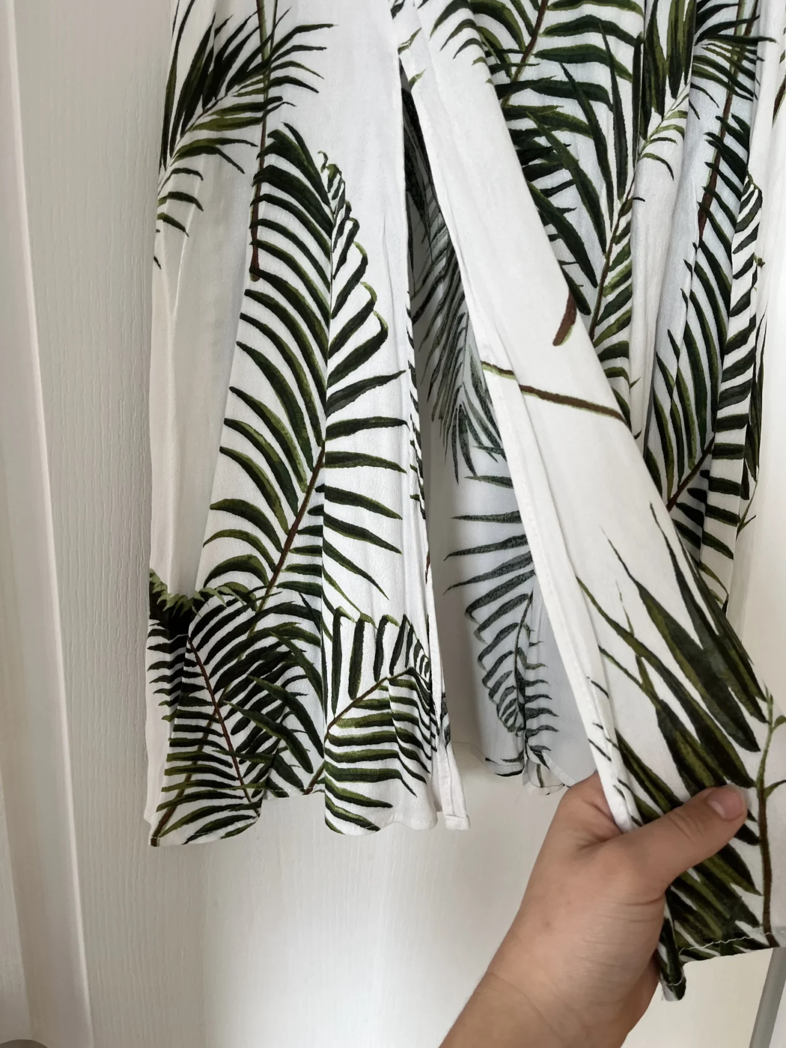 Image for Jupe mi-longue à motif fleuris H&M taille 12US