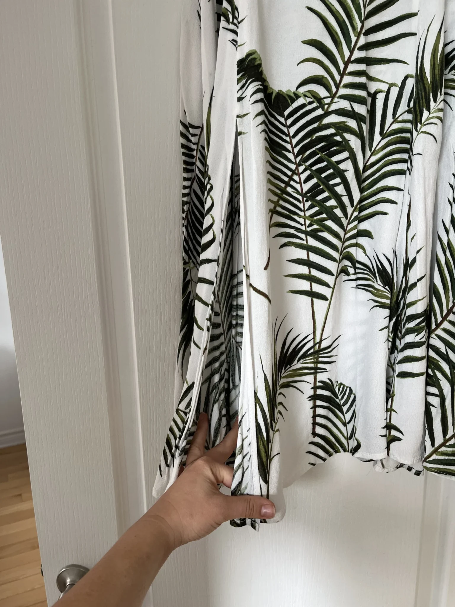 Image for Jupe mi-longue à motif fleuris H&M taille 12US