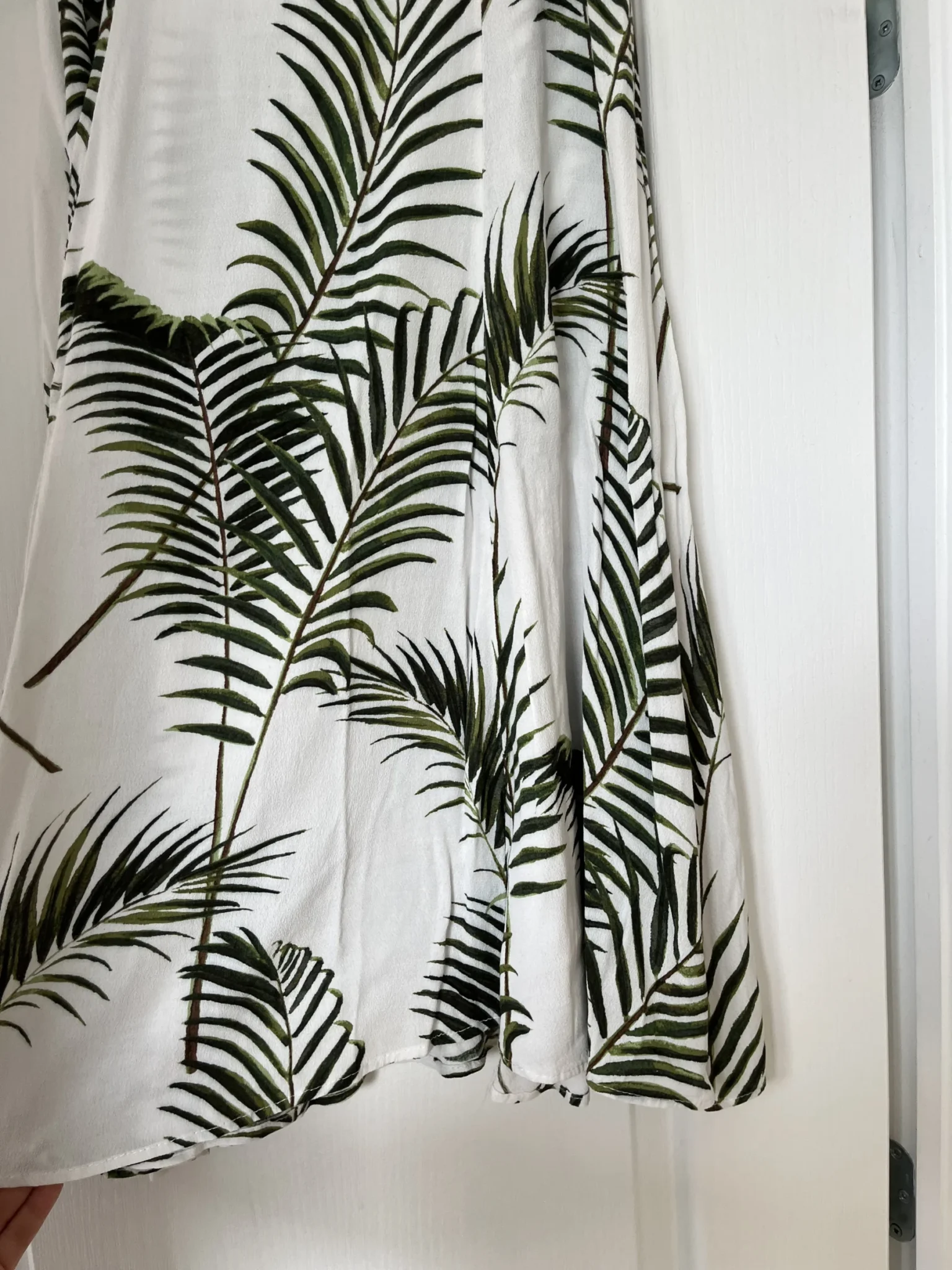 Image for Jupe mi-longue à motif fleuris H&M taille 12US