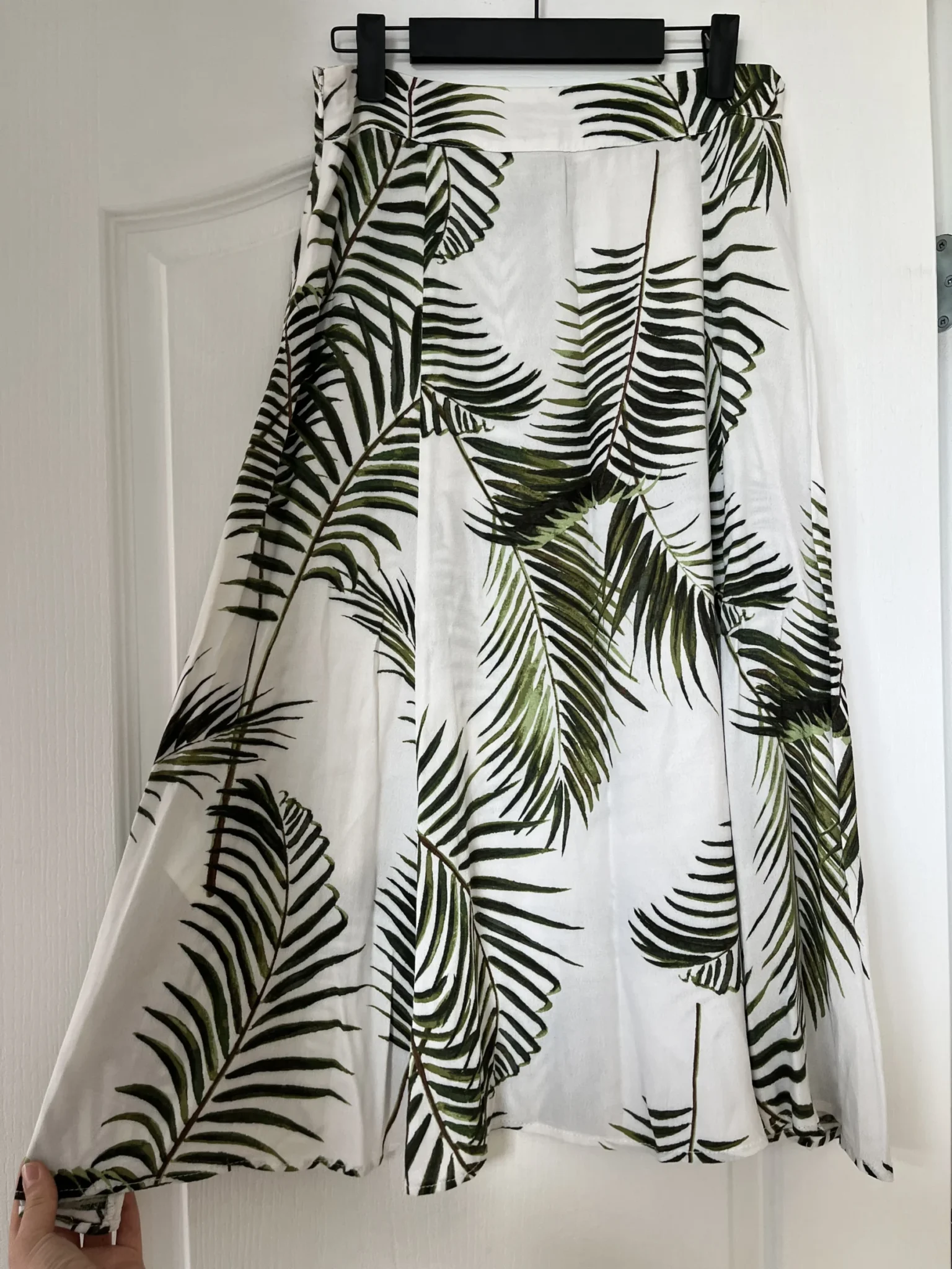 Image for Jupe mi-longue à motif fleuris H&M taille 12US