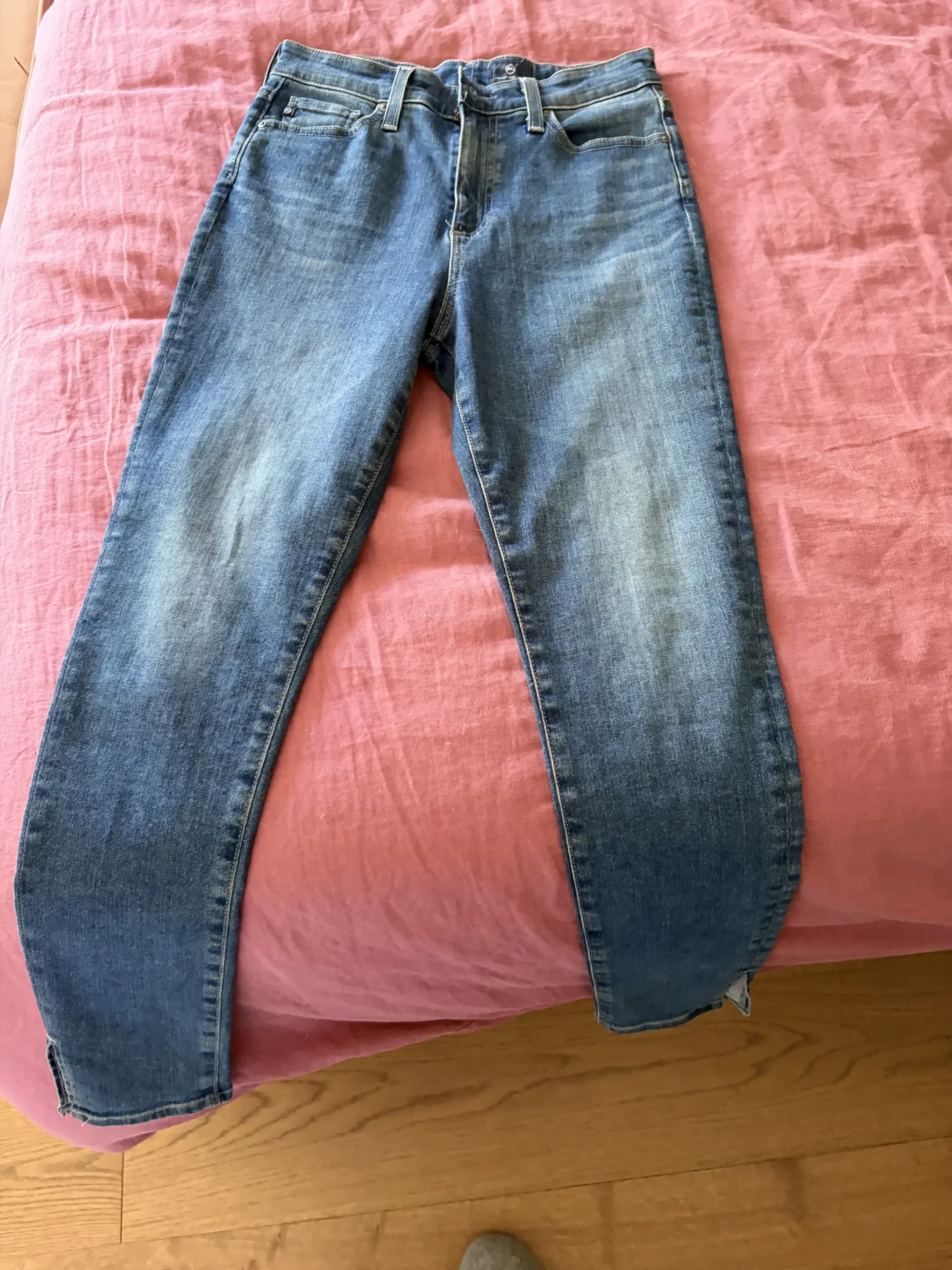 Featured image for AG the Mila Ankle Tailored Jeans