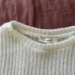 Thumbnail for Vince White mesh jumper