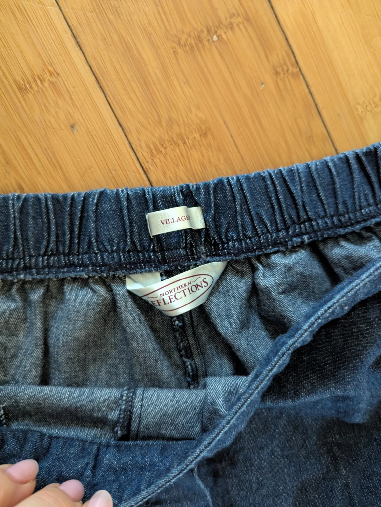 Image for Cotton pull-on denim