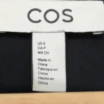 Thumbnail for COS – Robe longue noire minimaliste