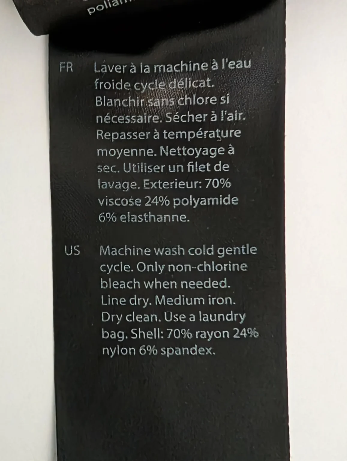Image for COS – Robe longue noire minimaliste