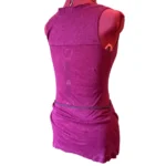 Thumbnail for KERSH - Tunique en Tricot Rose Fuchsia avec Ceinture Corde