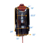 Thumbnail for MICHAEL TYLER - Tunique ou Robe Courte Multicouche Artistique - Large