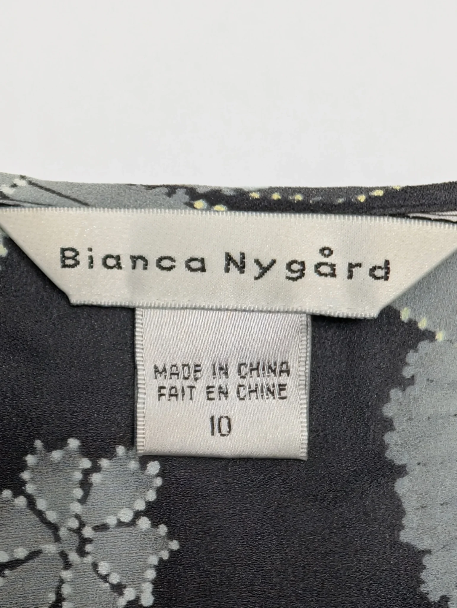 Image for Tunique fleurie Bianca Nygard, 100% soie