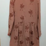 Featured thumbnail for Robe Pepaloves rose avec motif coq