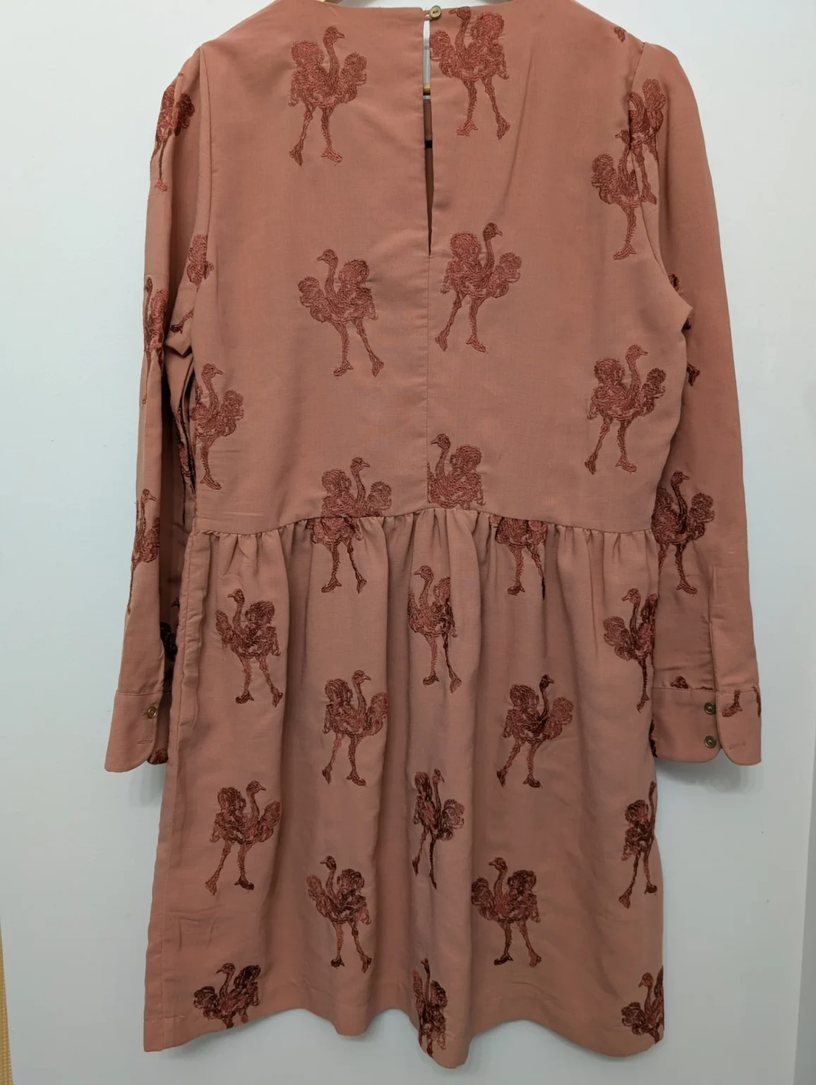 Image for Robe Pepaloves rose avec motif coq