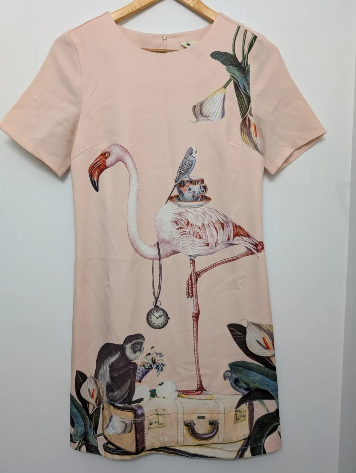 Featured image for Robe Yumi avec motif flamant rose