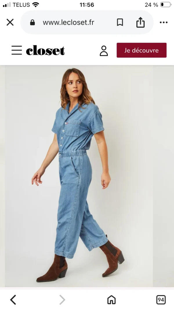 Image for Jumpsuit de jeans Levi's medium