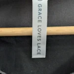 Thumbnail for Tunique noire scintillante Grace Love Laces