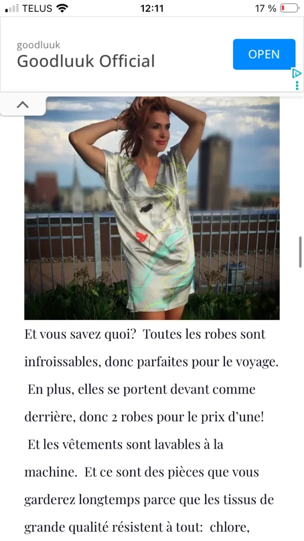 Image for Robe Volt (création québécoise)