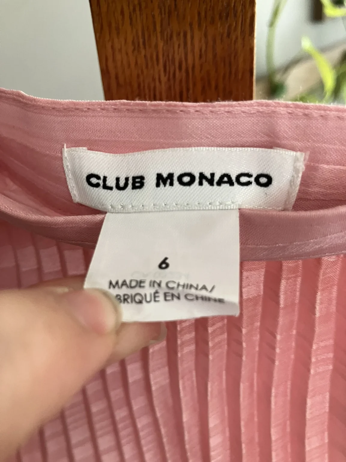 Image for Jupe plissée Club Monaco rose - 4 ans