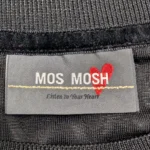 Thumbnail for Pull noir à manches courtes Mos Mosh