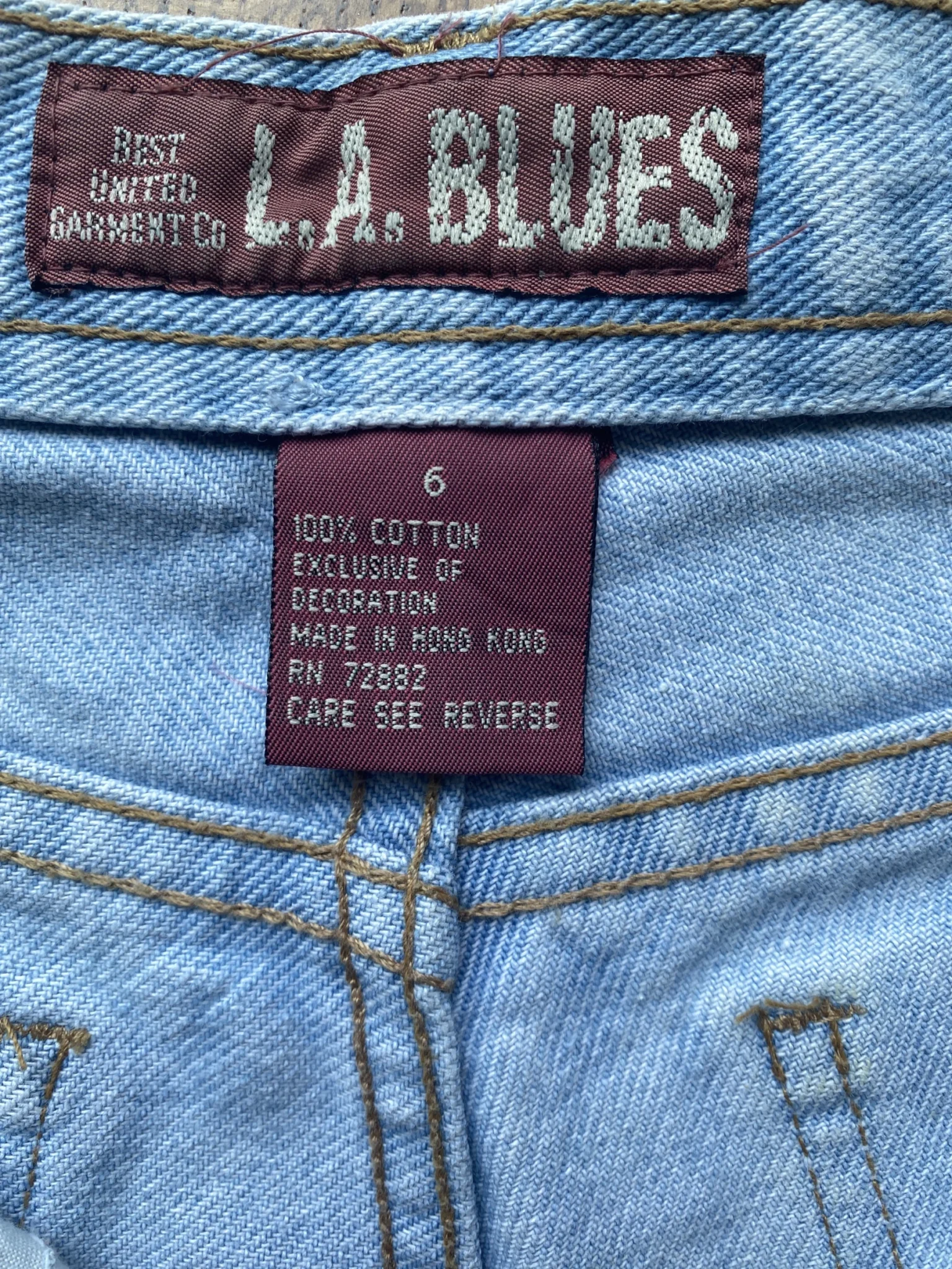 Image for Vintage denim shorts