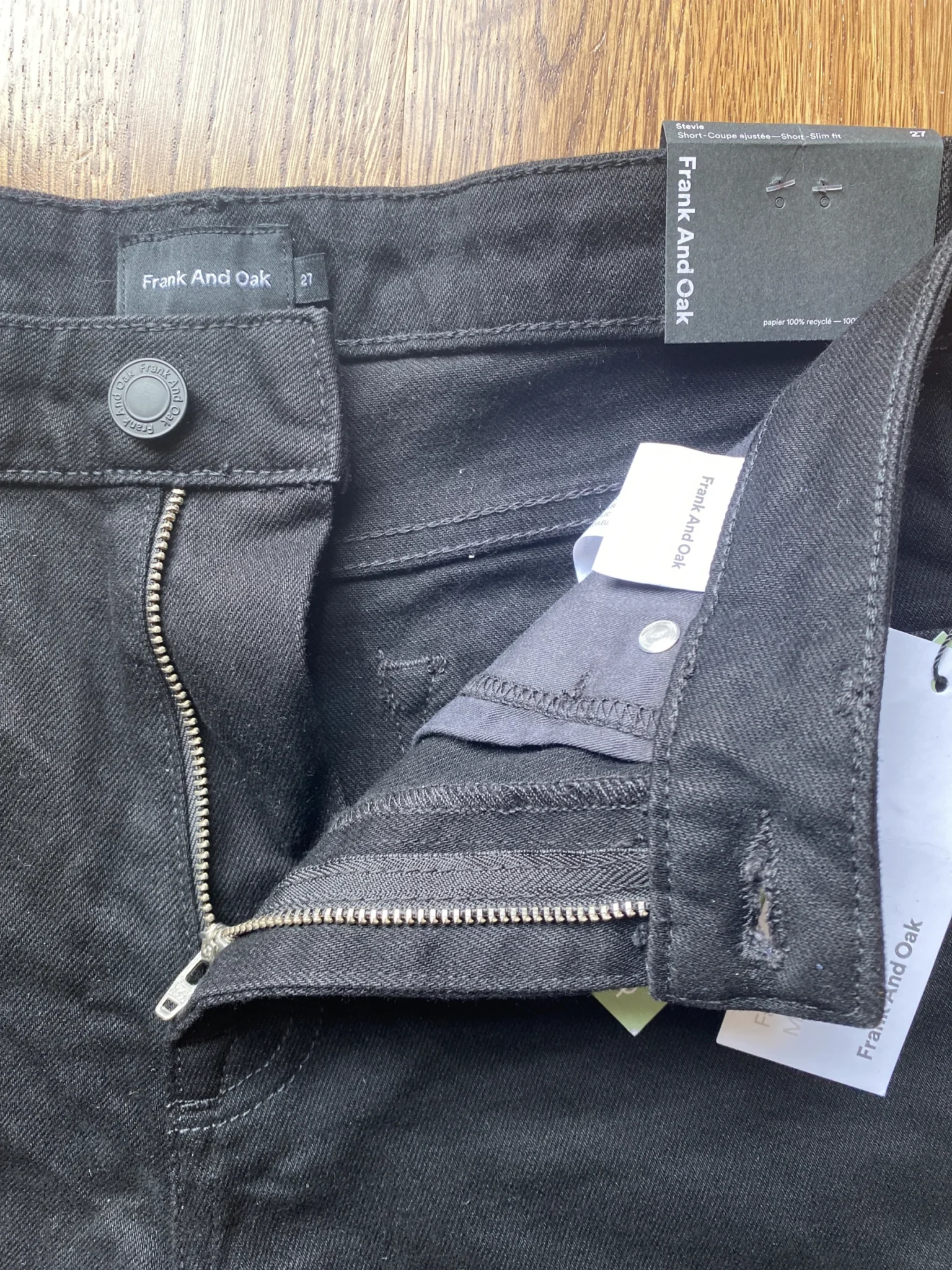 Image for Frank and Oak denim shorts