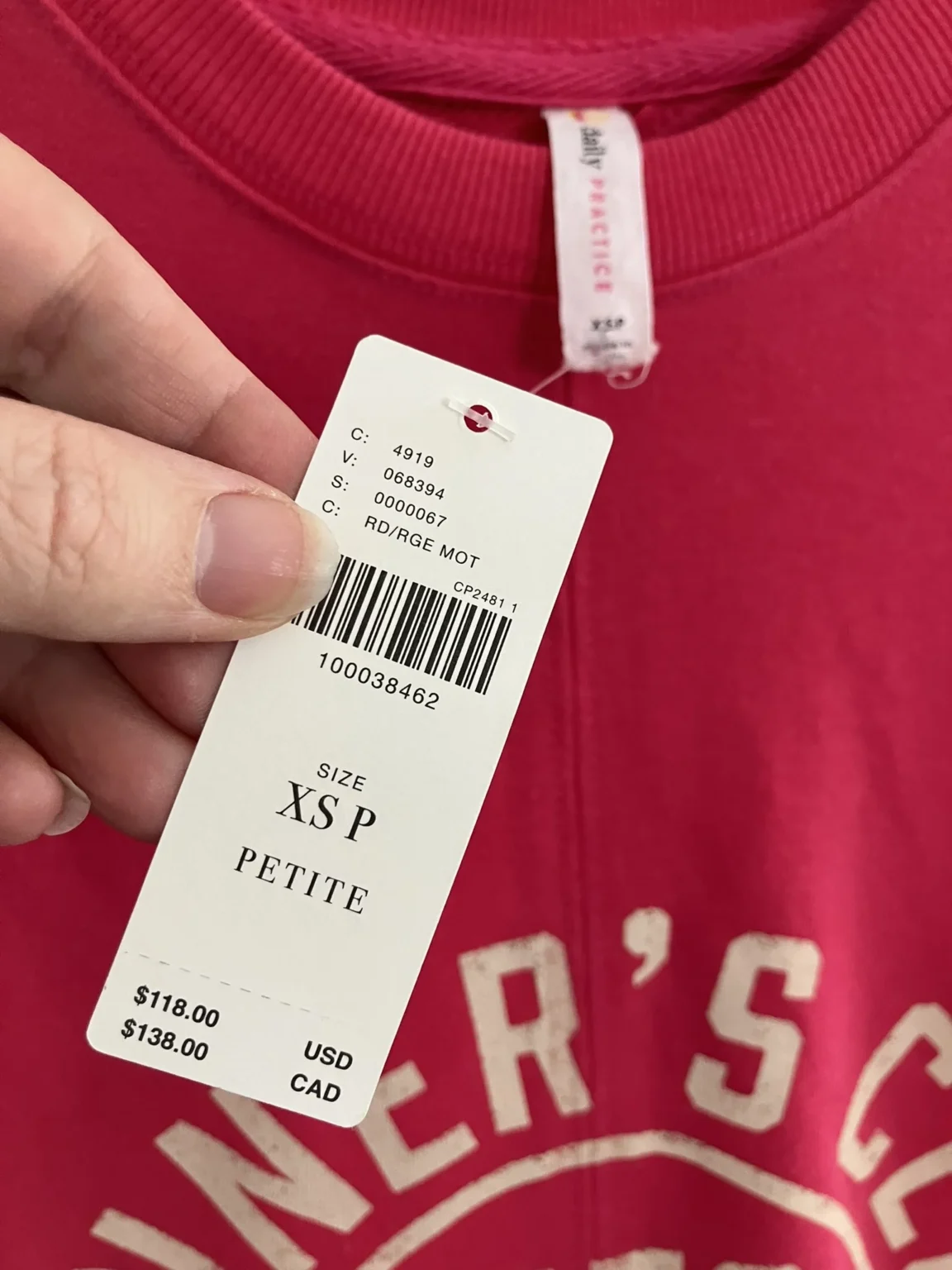 Image for Robe Daily Practice anthropologie - neuve xsmall