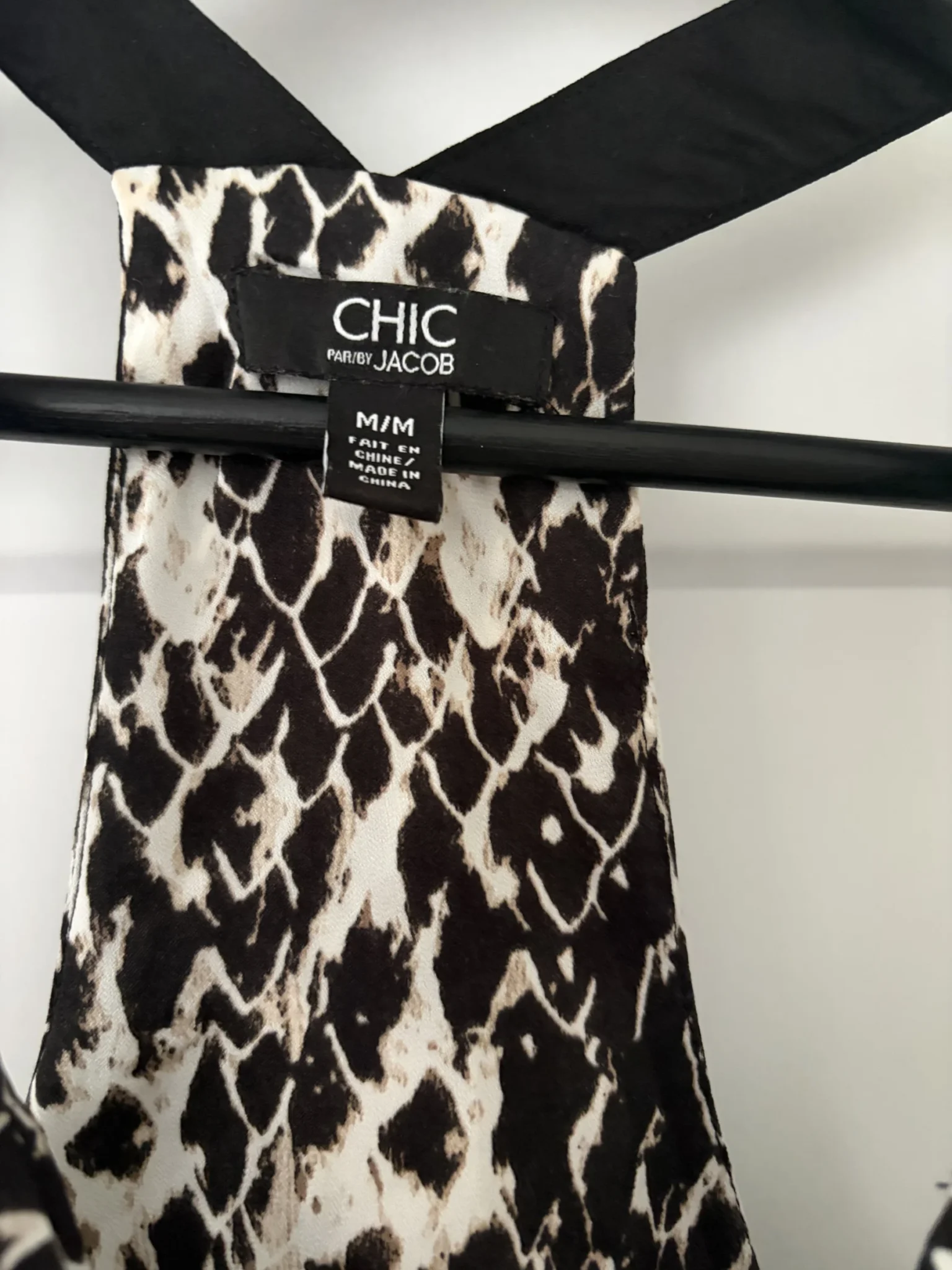 Image for Chic animal print camisole