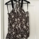 Thumbnail for Chic animal print camisole