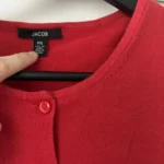 Thumbnail for Short-sleeved button-down cardigan