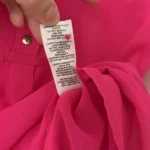 Thumbnail for Bright pink sheer blouse