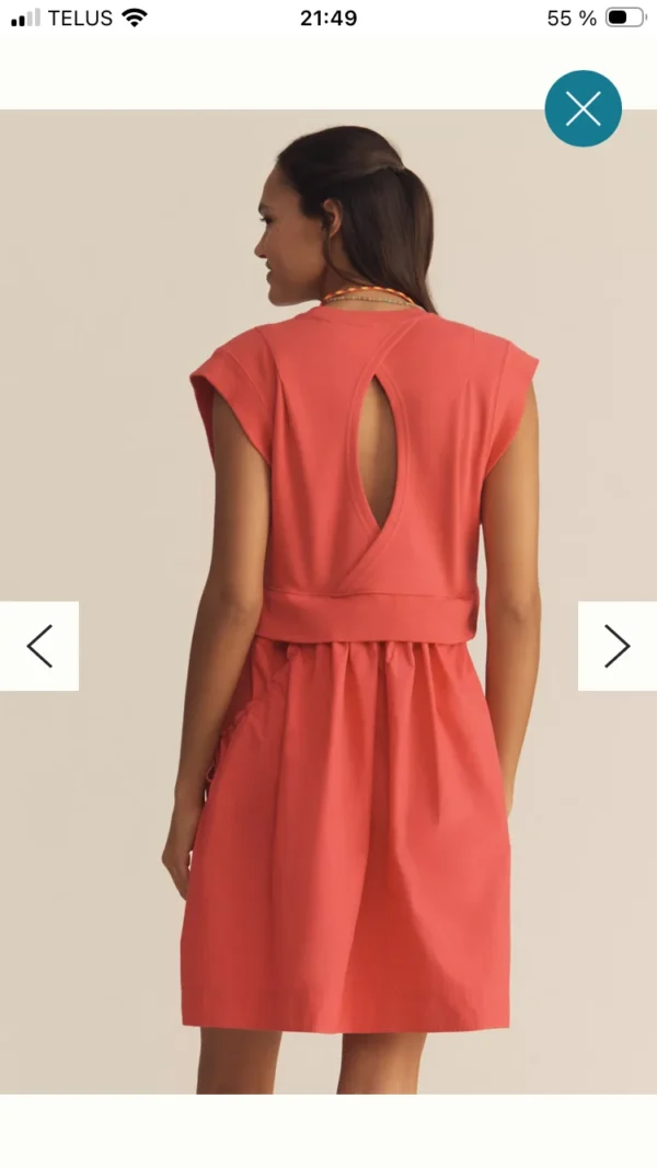 Image for Robe Daily Practice anthropologie - neuve xsmall