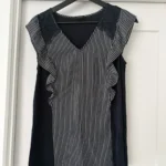 Featured thumbnail for Short-sleeved top with lace detail