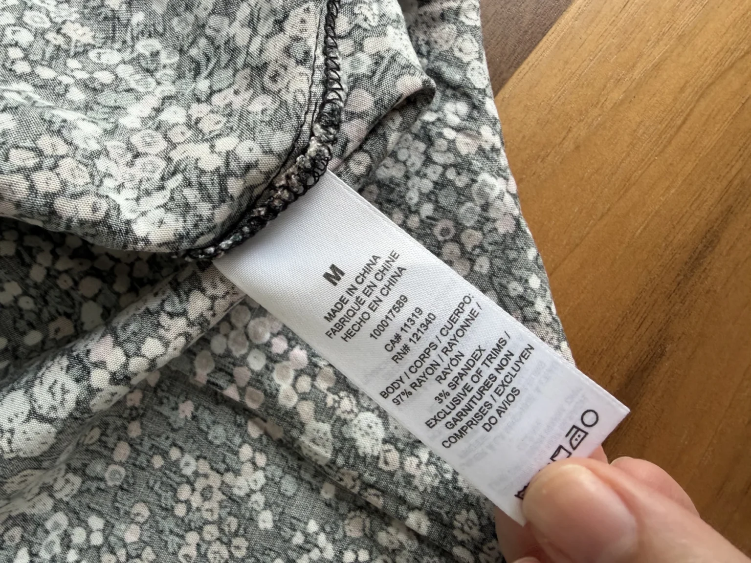Image for New floral short skirt