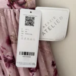 Thumbnail for New floral pink midi-length dress (Azazie)