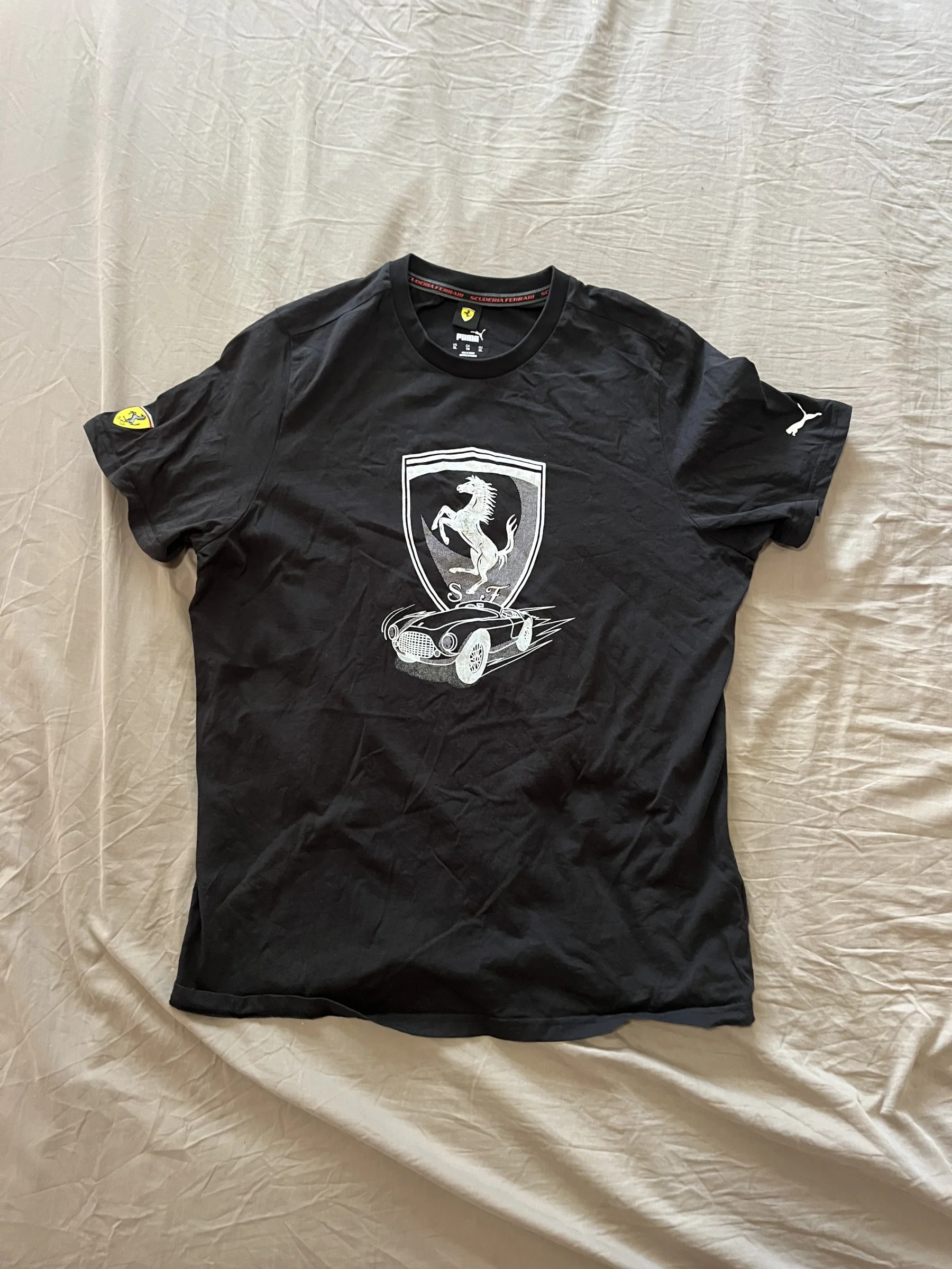 T-Shirt Puma Scuderia Ferrari Puma seconde main