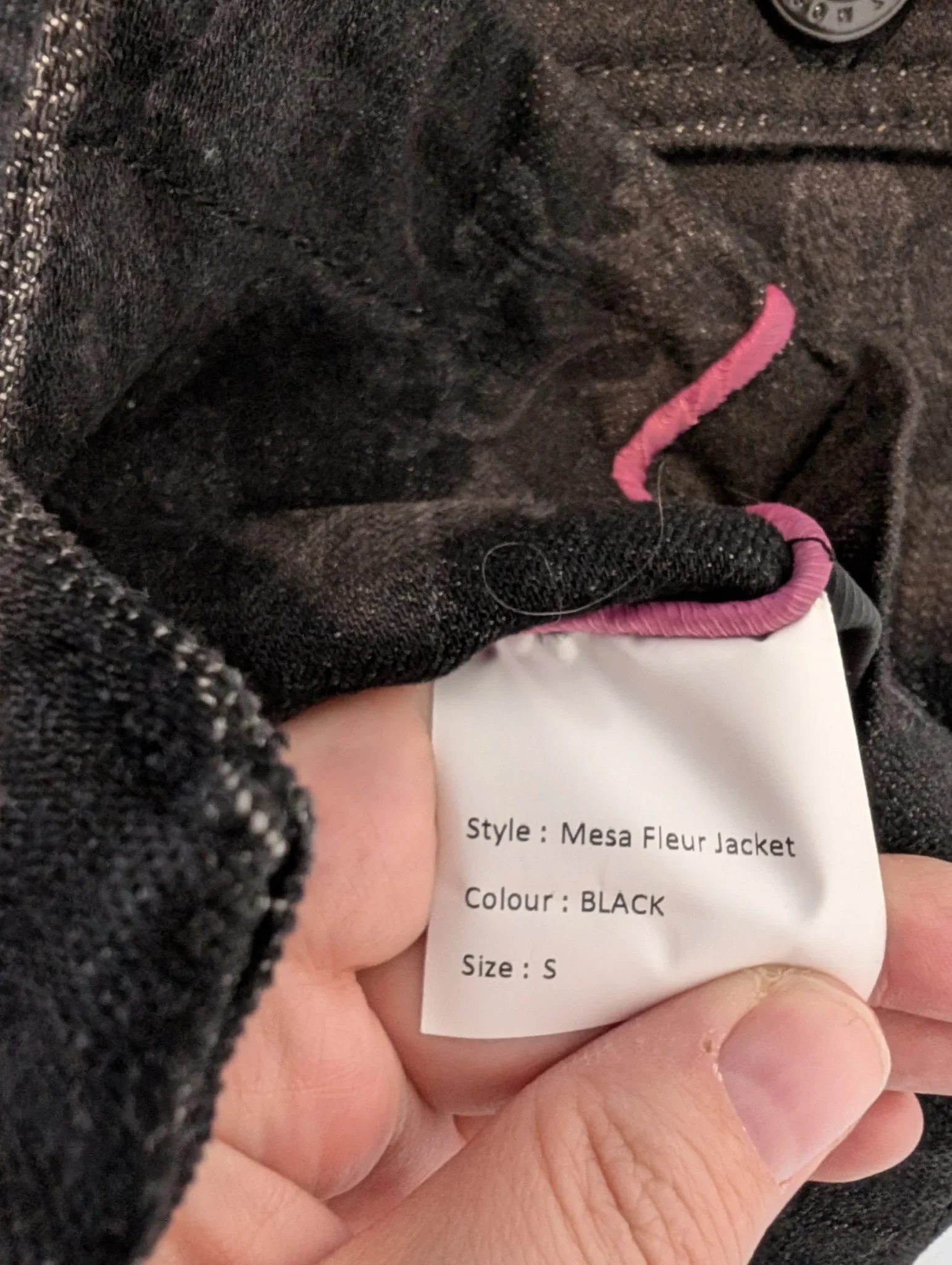 Image for Mos Mosh/Veste "Mesa" Sz S