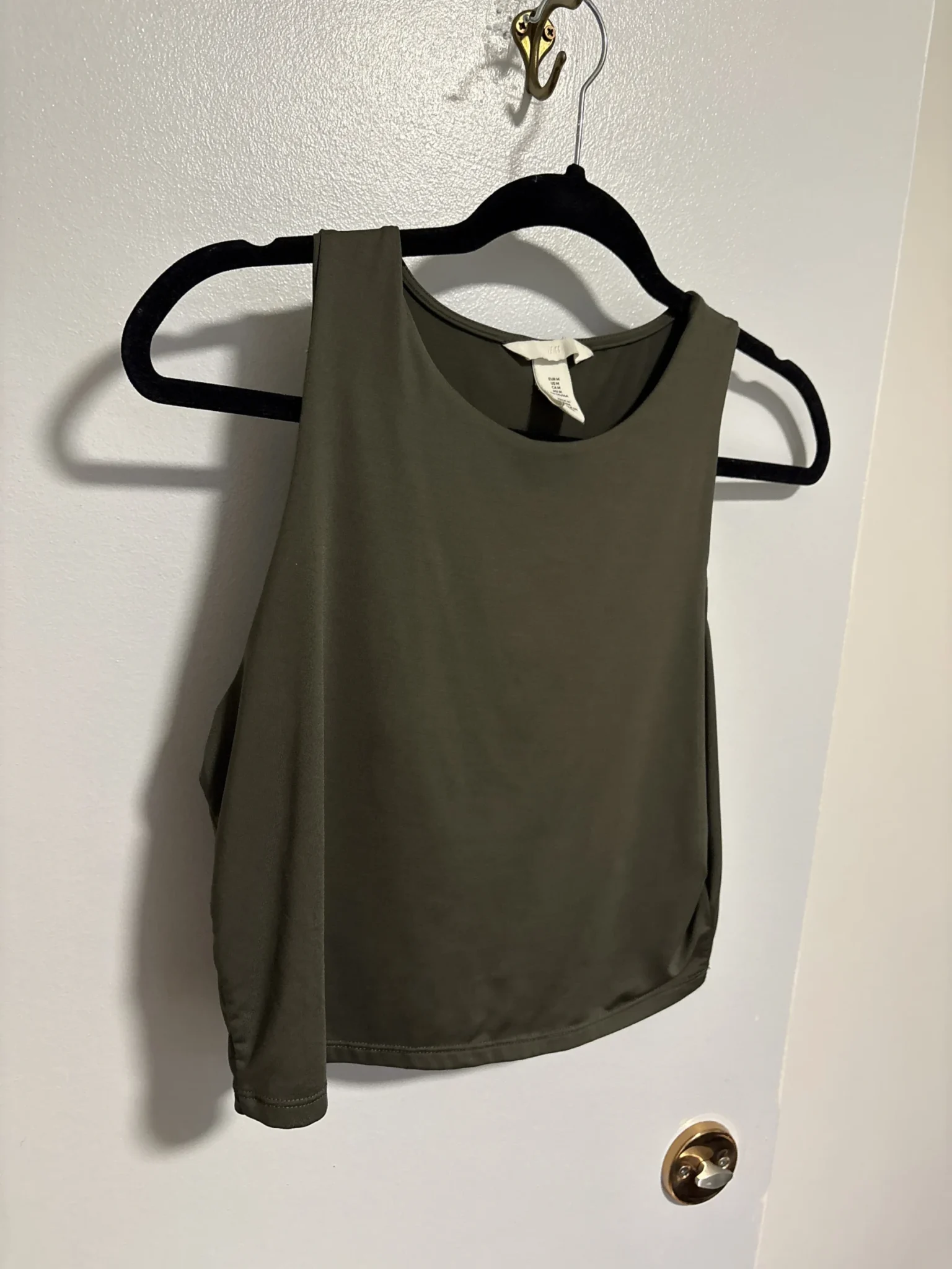 Featured image for H&M olive camisole