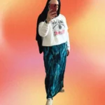 Thumbnail for Blue RI MI dress