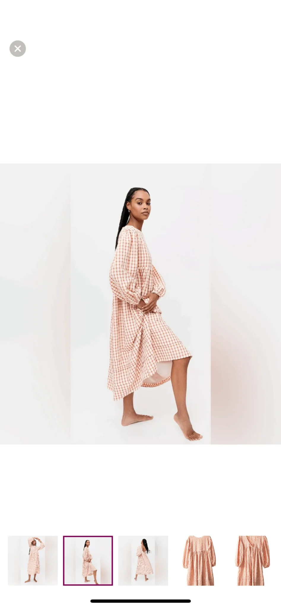 Image for Robe Vichy rose Ghospell