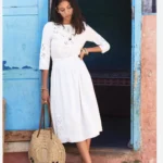 Featured thumbnail for Sézane dress with embroidery!