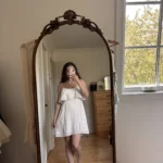 Thumbnail for Zara linen dress with embroidery