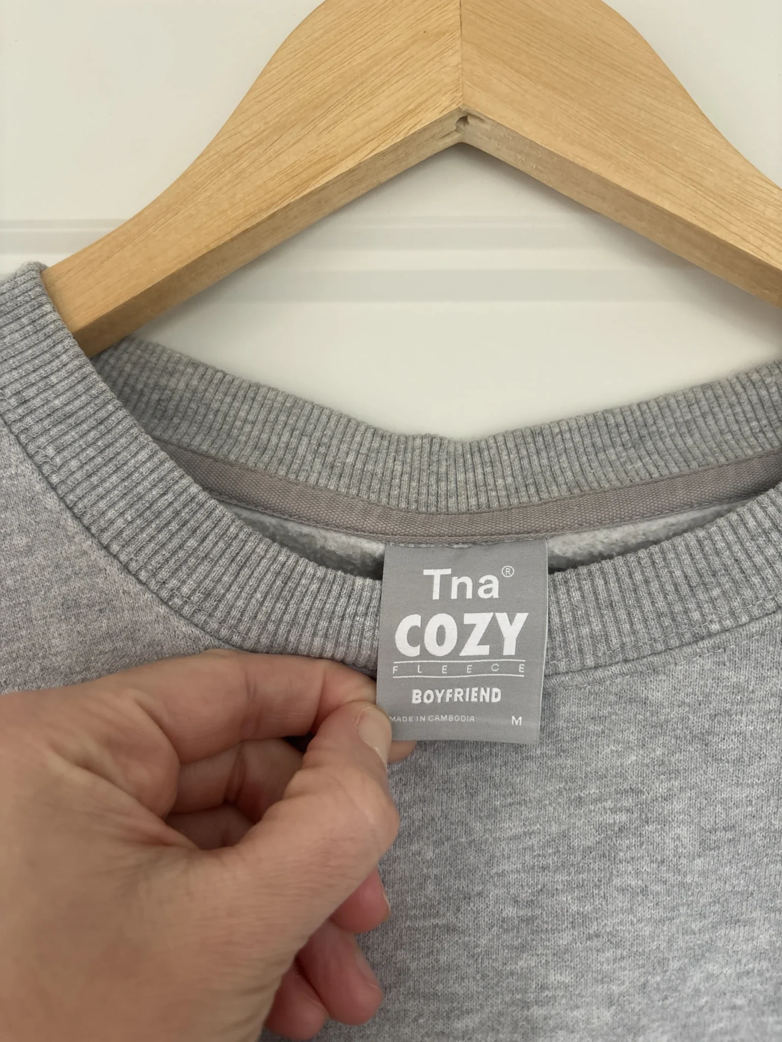 Image for Tna cozy sweatfleece