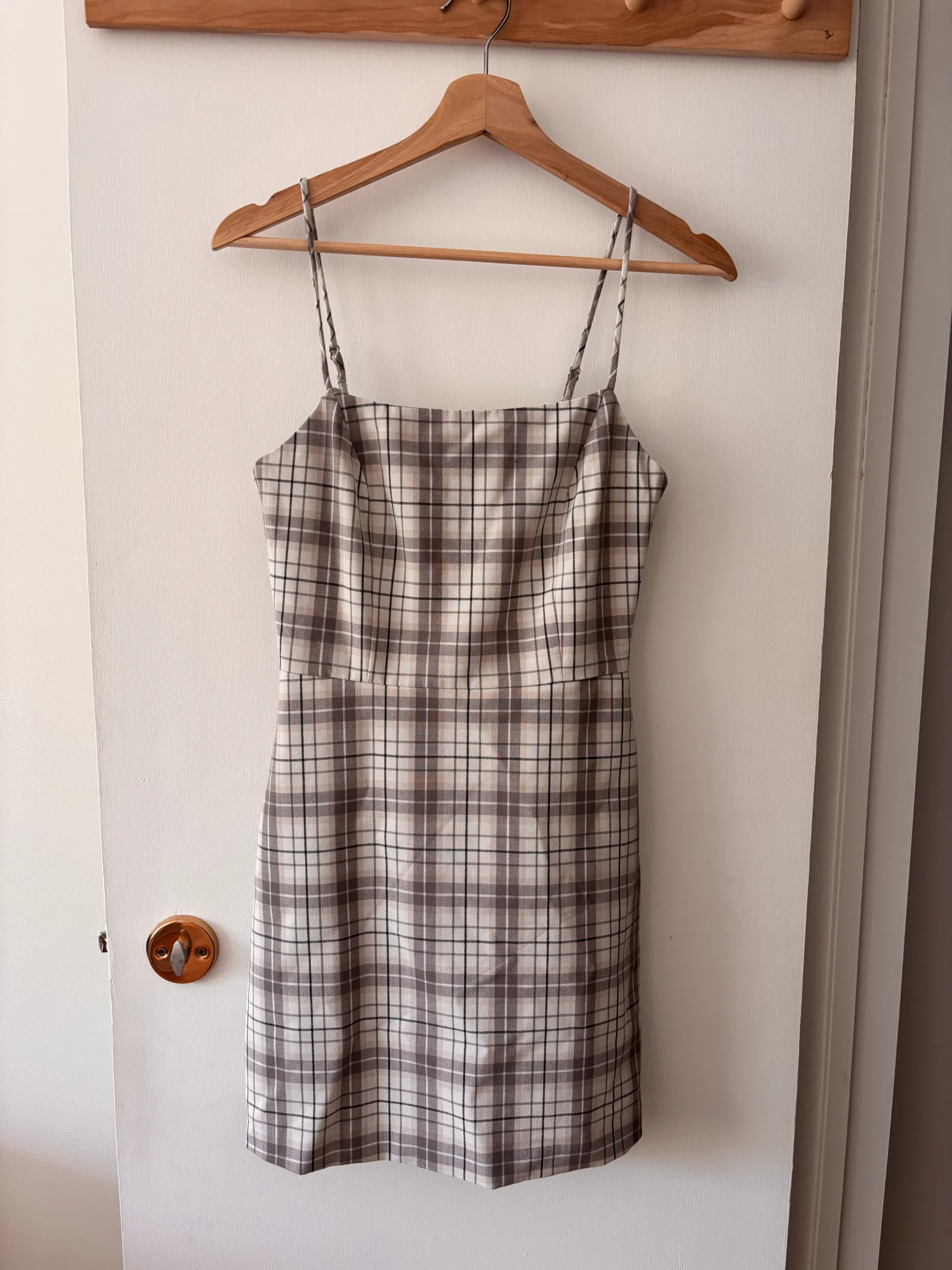 Robe Aritzia gingham Aritzia seconde main