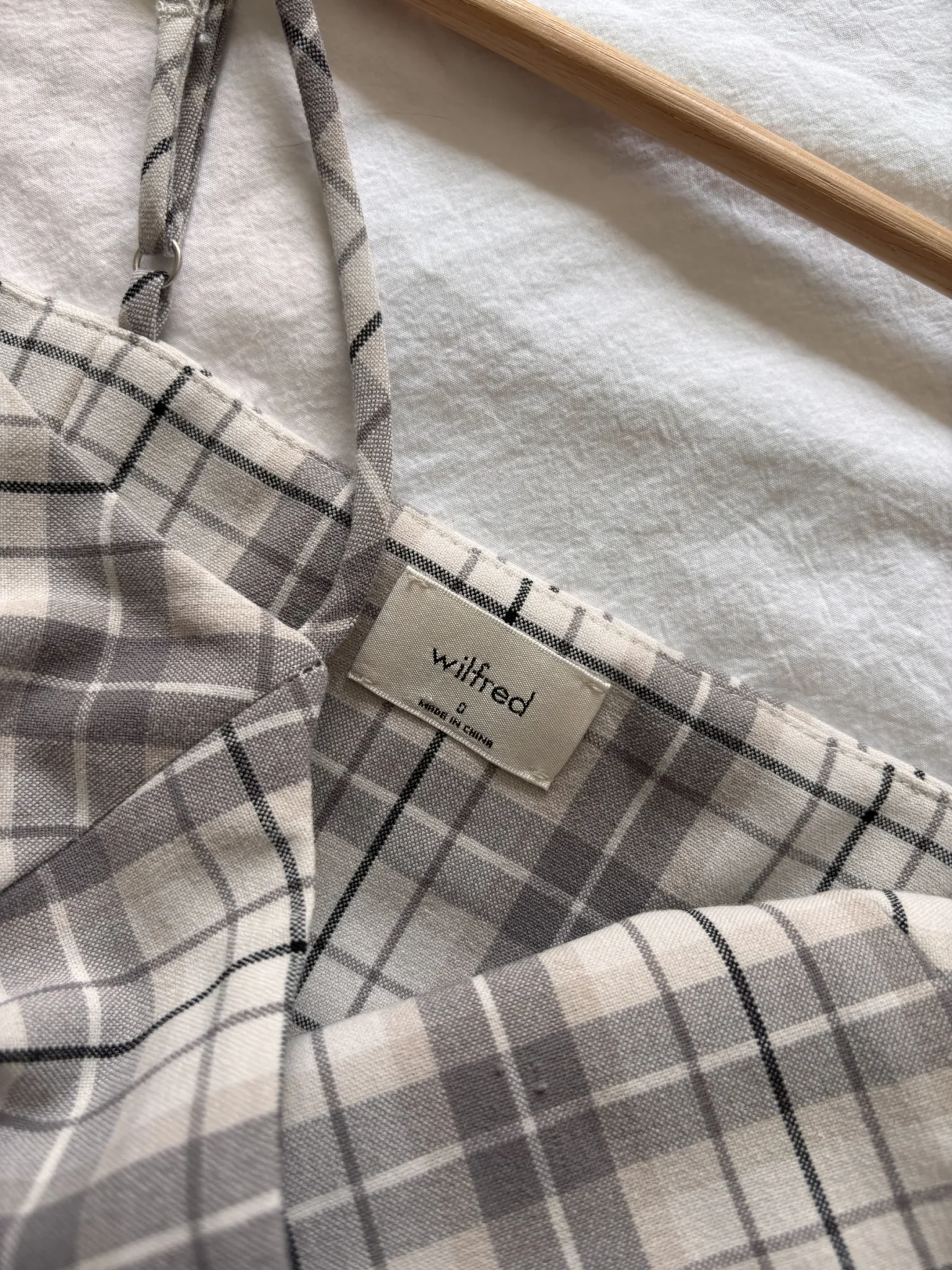 Image for Aritzia gingham dress